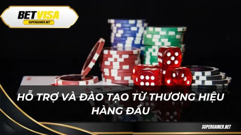 Hỗ trợ và đào tạo từ thương hiệu hàng đầu