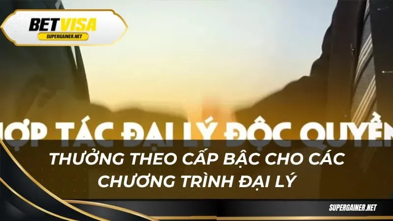 Thưởng theo cấp bậc cho các chương trình đại lý