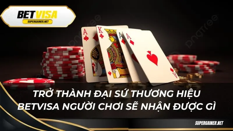 Trở thành đại sứ thương hiệu Betvisa người chơi sẽ nhận được gì